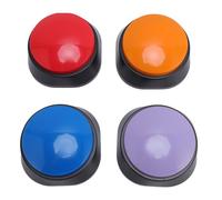 Gugxiom 4PCS Dog Buttons for Communication, 30 Second Voice Recording Pet Talking Buttons, Dog Talking Buzzer for Pet Interaction