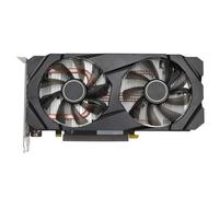 Gugxiom 6GB Graphics Card GDDR6 192bit, PC Graphics Card with Dual Cooling Fan PCIE 3.0 16X Interface, 1365/14000MHz, HDMI, DVI D, 4 Display Output