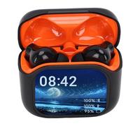 Gugxiom AI Translation Earbuds Real Time, 3 in 1 Translator Earbuds with LCD Touch Screen, 164 Language Bluetooth 5.4 Translator Headphones, Translator Device for Travel Business