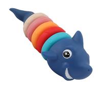 Gugxiom Baby Stacking Toy Set, Soft Plastic Stacking Rings To Develop Fine Motor Skills For Marine Life