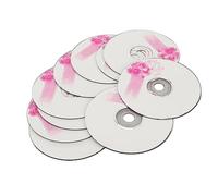 Gugxiom CD R Blank Discs, 52X 730MB Recordable Discs for Data and Music, with Protective Case, Recordable Media Blank CDs for Video Camera, 175 Songs 225 Photos (10PCS)