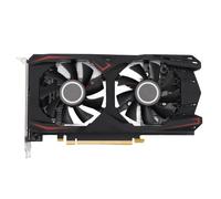 Gugxiom Computer Graphics Cards, 6GB GDDR5 192bit Graphics Card for Gaming PC with VGA DVI Output and Double Cooling Fan Supports 4K for 3D Rendering and Editing