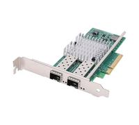 Gugxiom Dual SFP+ Port 10gb PCI-E Network Card, 82599 Chip 10gb Network Card, High-Speed PCI Express Ethernet Adapter for Multi-System Use