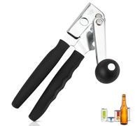 Gugxiom Easy Crank Can Openers, Stainless Steel Manual Can Openers Heavy Duty, Safety Commercial Can Opener with Handle, Kitchen Gadget, Elderly Friendly