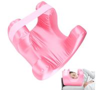 Gugxiom Flawless Face Pillow,Face Down Pillows with Memory Foam,Anti Wrinkle Pillow for Sleeping Face Down (Pink)