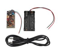 Gugxiom FM Transmitter Board Kit, Adjustable Volume Wireless Microphone Module, Large Range, Anti Interference, Multi Application with DIY Campus Broadcast