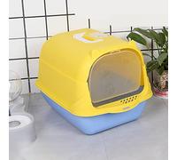 Gugxiom Fully Enclosed Smelly Cat Litter Box - Durable and Safe - Cat Pet Supplies (#1)
