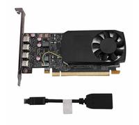 Gugxiom Graphics Card, 4GB GDDR5 Memory GPU, 640 Cores Gaming Graphics Card with Enhanced Performance for Professional 3D Modeling and Rendering Applications