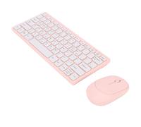 Gugxiom Korean Wireless Keyboard and Mouse Combo, 78 Keys 2.4GHz Ergonomic Keyboard for PC Laptop, Slim Korean Language with Silent Mouse