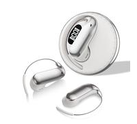 Gugxiom Language Translator Earbuds with Bluetooth 6.0, Wireless Smart Earphones Support 144 Languages Real Time Translation, Translator Earbuds for Business Sports Learning (White)