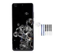 Gugxiom LCD for S 20 Ultra, LCD Display Digitizer Assembly Replacement for S 20 Ultra G988B DS, 6.9 Inch, 3200 X 1440, with Frame G988B G988U (Black)