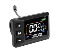Gugxiom LED Backlit Electric Bike LCD Screen, Speedometer Odometer Replacement for Yozma IN 10 Electric Dirt Bike, Rugged ABS Design, Easy Plug and Play Installation