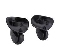 Gugxiom Luggage Wheels Replacement, Suitcase Spare Wheels 2Pcs Pvc Dual Roller Bearing Wheels Universal Swivel Suitcase Luggage Replacement Wheels For Travel Case Bags Luggage Trolley Case