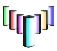 Gugxiom Magnetic Handheld Light Wand, 120° RGB Mini LED Video Tube Light Stick, 1200mAh Battery 2500-7000K Dimmable Lighting for Studio Camera Photography Recording