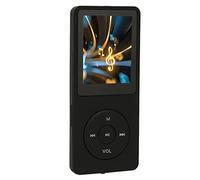 Gugxiom MP3 Player Mp4 Player, Built In 8GB Memory Capacity, 450mAh Portable Music Player with 1.8in Screen for TXT, MP3, WMA, OGG, WAV, APE, FLAC, AAC LC, ACELP Formats (Black)