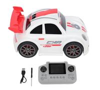Gugxiom Professional Drift Car with 1080P Camera & AI Tracking, Remote Control Car with LCD Screen for Immersive Driving, Escape Mode, Lights & Music for Adults (White)