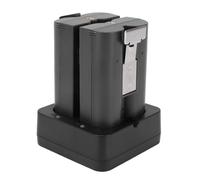 Gugxiom Replacement Battery for Ring Doorbell 6500mAh Dual Pack Power Kit, Replacement Battery With Charger Station for Doorbell Camera 2 3 3 Plus 4 and Spotlight Camera Use