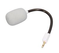 Gugxiom Replacement Game Mic for BlackShark V2 / V2 Pro, 3.5mm Gold Plated Plug for Gaming Headsets, Omni Directional Detachable Noise Cancelling Microphone (White)