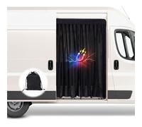 Gugxiom Van Bug Screen with Magnetism, 150 x 110 cm Sliding Door Magnetic Fly Screen for Mercedes Vito, Volkswagen Transporter, Volkswagen California, Ford Transit Custom...