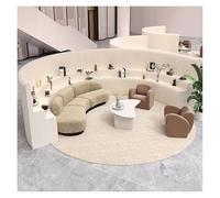 GUHPZA Room Dividers Panels,Panel Screens Paper Panel Room Divider Privacy Screen With Shelves,Folding Portable 5.9~7.87Ft Tall Wall Partition For Room Separation,Free,White-300x240cm/9.84x7.87ft