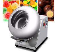 GUHPZA Small Commercial Mini Chocolate Coating Machine,Automatic Tablet Coating Machine,Sugar Coating Machine,Coater Sugar Ball Coating Drying Machine