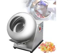GUHPZA Sugar Coating Machine, 180W Automatic Tablet Coating Machine Chocolate Coating Machine Sugar Coating Pan Table Top Small Commercial Mini Chocolate Panning Machine