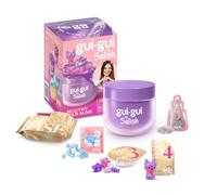 Gui Gui by Salish DIY Beauty Slime Kit - Purple Clear Making Set with Charms, Foam Balls & Glitter - Soft Stretchy Toy, Creative Craft Kit Gift for Kids Girls & Boys
