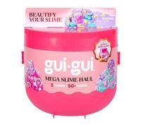 Gui Gui Mega Slime Haul, 50+ Pieces, 5 Scented Slimes Cloud, Clear, Butter, Jelli & Crunch, Premium Beauty Tools, Exclusive Mini Slime, Ages 6+