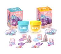 GUI GUI Slime Kit 2-Pack Bundle, Butter & Cloud Scented Slimes | 5-step DIY glow-up process, resealable containers; ASMR slime kit for girls, birthday gift ages 6+