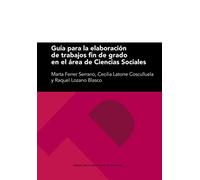 GUIA PARA LA ELABORACION DE TRABAJOS FIN DE GRADO EN EL AREA