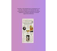 Guia semanal de comida vegetariana: Planificador de menú y 10 platos inspirados en mi estilo de vida