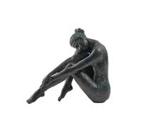 Guichifun Yoga Dancer Statue Home Decoration - Resin Bronze Sculpture Modern Creative Home Garden Statue Handicrafts Art Ware Home Décor Office Room or Outdoor Garden Gifts 10.25 x 4.25 x 8.75 Inch