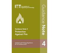 Guidance Note 4: Protection Against Fire: 5 (Electrical Regulations)