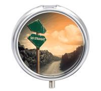 Guidance on The Road Pill Case Pill Box with 3 Compartments