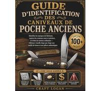 GUIDE D'IDENTIFICATION DES CANIVEAUX DE POCHE ANCIENS: Identifiez les marques de fabricant, repérez les couteaux rares et précieux, et évitez les ... motifs de lames et aux pièces authentiques