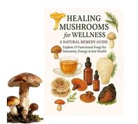 Guide for Mushroom - Cooking Book About Mushrooms, Diet Plan and Nutritional Wellness for Beginners, Indoor Kitchen, Home, Men, Women, Healthy Eating Reference, Illustrated Learning Manual