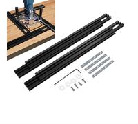 Guide for Railsaw, Adjustable Auxiliary Support for Carpentry, Adjustable Sliding Guide - for Workshop, Engraving, Routing, Grooving, Finishing and Wood
