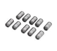 Guide Post Sleeve Set, Mold Guide Post Accessories, 10PCS High Precision Positioning Auxiliary with 20Cr Material, Dia20x12mm for Accurate Mold Making, Wear - and Corrosi