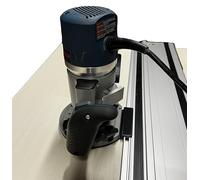 Guide Rail Adapter for Bosch 1617 Router - Made in USA (Plunge Base)