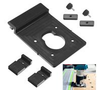 Guide Rail Adapter for Ma-kita Router, Compatible with Ma-kita Cordless and Corded Trim Router