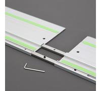 Guide Rail Connector Accessory Kit 71358 For Track Saw Long Cuts Stainless Steel Solution For Seamless Cutting