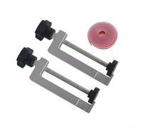 Guide Rail Connector and Clamp Set for Track Saw Guide Rail and Circular Saw Track, Compatible with Festool TS55 TS75 TS95 and for Makita XPS01 XPS02 SP6000j(Strip and Clamps)