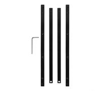 Guide Rail Connector P-20177, Metal Kit for Long Cuts | For Long Straight Cuts, Hard-Wearing Metal Design, for ideal for Pros, Black Finish, Fits 118" Rails