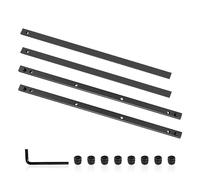 Guide Rail Connector Set for Makita,2 Set Track Saw Guide Rail Connector,Compatible with Festool,Guide Rail Joining Bar Connector for Festool Bosch,Compatible with Curtain Track