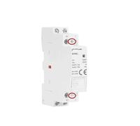 Guide rail modular Contactor- DC12V DC24V coil voltage 25A 2NO 2NC 1NO1NC 50/60Hz AC220V DC(2P 25A 1NO1NC DC12V)