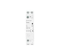 Guide rail modular Contactor- DC12V DC24V coil voltage 25A 2NO 2NC 1NO1NC 50/60Hz AC220V DC(2P 25A 2NC DC24V)