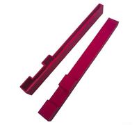 Guide Rail Protection Cap for Track Saw, 3D Printed High-Grade Plastic End to Protect Splinter Guard from Damage, Friction Fit for Aluminum G