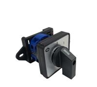 Guide rail switch LW26-20/1DIN rotary silver contact second gear one layer control motor LW28