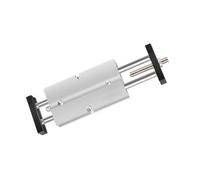 Guide Rod Plate Double Rod Cylinder Slide Bearing, Series Adjustable Stroke Pneumatic Cylinder Double Shaft Guide Rod Type Multiple Sizes(10MM*30 * 20MM)