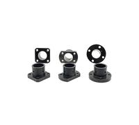 Guide shaft seat Optical shaft bracket Round seat Flat Installation 45 steel 6 8 10 12 15 16 20 25 30 35 40 50 IDGTTLDF(16mm,Oval)
